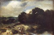 Jan lievens A Landscape with Tobias and the Angel oil painting